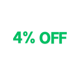 Get 4% Off Sitewide