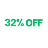 Get 32% Off Select Items