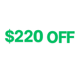 Save $220 Off Store-Wide Today